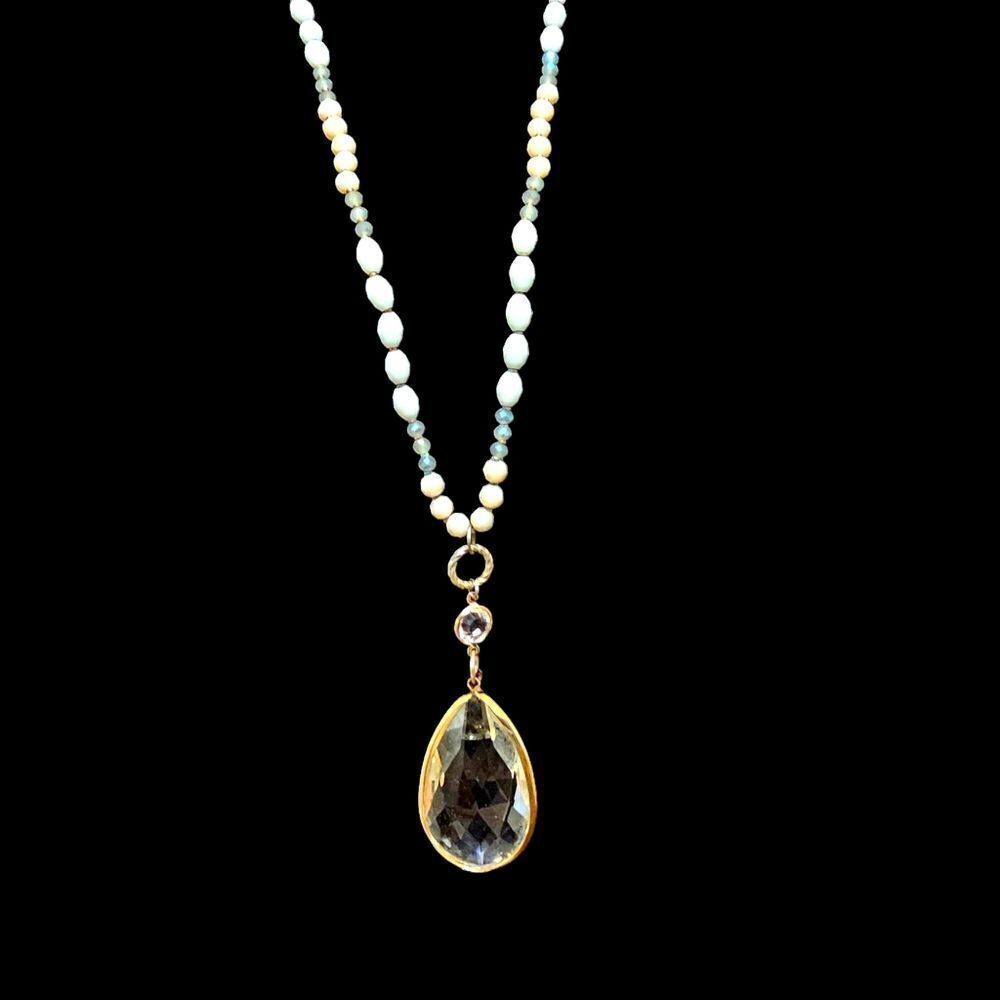 Handmade Beaded Long Necklace